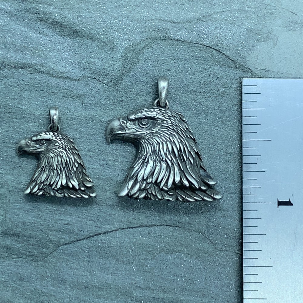 アクセサリー SILVER EAGLE
ASTATIC Silver Eagle Pendant – River's Edge Gems