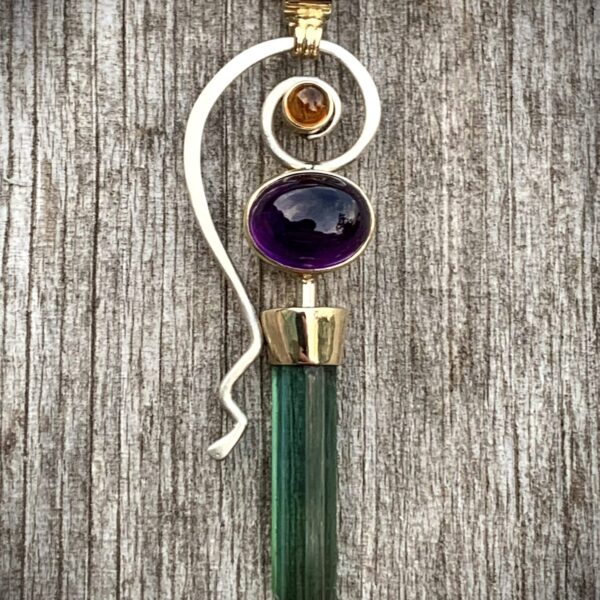 Amethyst Pendant By Rivers Edge Gems