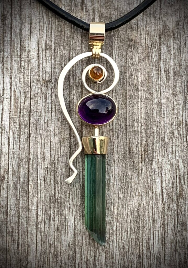 Amethyst Pendant By Rivers Edge Gems