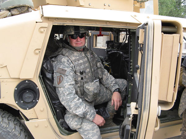 Michael Wikstrom In The Military