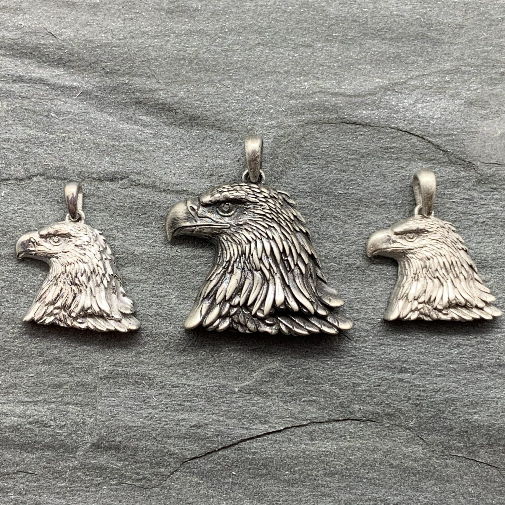 Silver Eagle Pendant – River's Edge Gems
