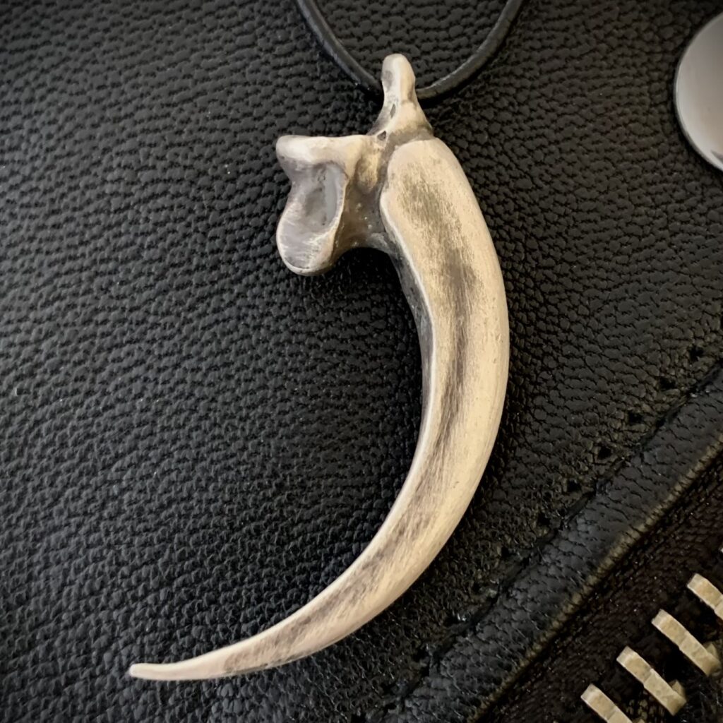 Eagle Talon Pendant Silver Rivers Edge Gems Leather